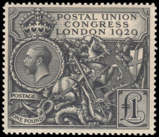 1929 PUC £1 Unmounted Mint. - Ongebruikt