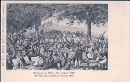 Souvenir Du Centenaire Vaudois 1903, Banquet à Rolle (2058) - Rolle