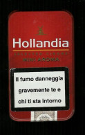 Scatola In Metallo Per Sigarete Italia - Hollandia - Vuoto - Etuis à Cigarettes Vides