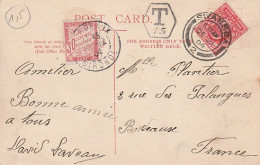 **   Carte Taxée France -  Les Docks Swansea - TTB  - Glamorgan