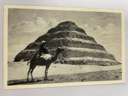 CPA - AK - EGYPTE - SAKKARA - La Pyramide à Degrés - Pyramiden