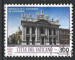 Città Del Vaticano, 1993 - 300 Lire San Giovanni In Laterano - Nr.925 - Usato° - Gebraucht