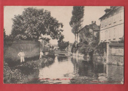 LIGNY - LE - CHATEL   La Pêche Près  Du Moulin      89 - Ligny Le Chatel