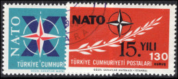 Turkey 1964 15th Anniv Of N.A.T.O. Fine Used. - Usados