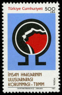 Turkey 1991 Human Rights Unmounted Mint. - Unused Stamps