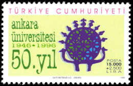 Turkey 1996 Ankara University Unmounted Mint. - Unused Stamps