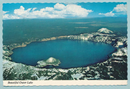 Beautiful Crater Lake - Aerial View Showing The Greta Size Of Crater Lake - Altri & Non Classificati