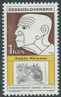 TCHECOSLOVAQUIE Picasso 1 Valeur émise En 1968 Neuf Sans Charniere. MNH - Picasso