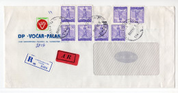 1992. YUGOSLAVIA,SERBIA,SMEDEREVSKA PALANKA,AR,RECORDED COVER,INFLATION - Brieven En Documenten