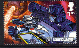 GB 2022 QE2 £1.85 Transformers Soundwave Umm SG 4707 ( G1475 ) - Nuevos