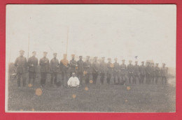 Comines-Warneton/ Tenbrielen Duits Fotokaart - Groupe De Soldats Allemands / Kasino  ( Voir Verso ) - Komen-Waasten