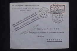 ALGERIE Française - Lettre Par Avion - Alger Ghardaia - 1946 - A 514 - Airmail