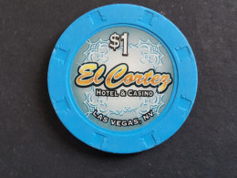 Jeton Casino Token USA Las Vegas Nevada EL Cortez 1$ - Casino