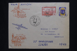 ALGERIE Française - Lettre Par Avion - A Voir - A 532 - Poste Aérienne