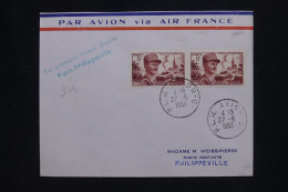 ALGERIE Française - Lettre Par Avion - A Voir - A 554 - Airmail