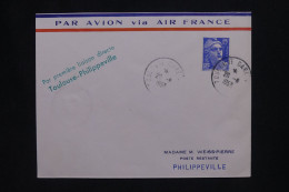 ALGERIE Française - Lettre Par Avion - A Voir - A 555 - Posta Aerea