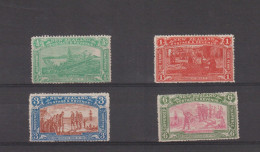 New Zealand 121-4  1906  Christchurch Exhibition ,mint ,Euro 250,00 - Unused Stamps