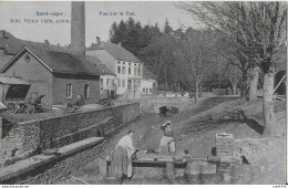 SAINT - LEGER ..-- BRASSERIE , MAISON GAUPIN , LAVANDIERES . CHEMINEE . Vue Sur Le TON . - Saint-Leger