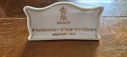 KAISER PORZELLAN BAD STAFFELSTEIN COBURG Gegrundet 1872 - Kaiser (DEU)