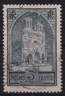 FRANCE 1929/31 - Canceled - YT 259 - Cathédrale De Reims - Type I - Gebraucht