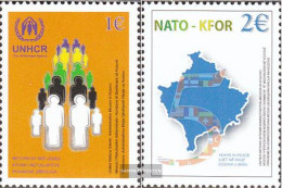 Kosovo 18-19 (complete Issue) Unmounted Mint / Never Hinged 2004 NATO+KFOR-Troops In Kosovo - Usados
