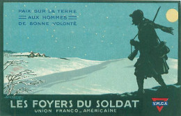 CPA - GÉO DORIVAL - LES FOYERS DU SOLDAT - UNION FRANCO-AMÉRICIAINE - Dorival