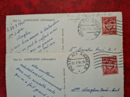 CONSTANCE POSTE AUX ARMEES 1960 F. M . LES 2 - Sonstige & Ohne Zuordnung