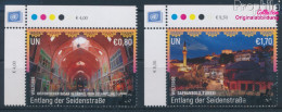 UNO - Wien 985-986 (kompl.Ausg.) Gestempelt 2017 UNESCO Welterbe Seidenstraße (10100531 - Usati