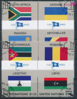 UNO - New York 1645-1652 (kompl.Ausg.) Gestempelt 2018 Flaggen Der UNO Mitgliedsstaaten (10115328 - Used Stamps