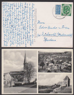 Ulrichstein / Vogelsberg Fotokarte Mit 10 Pf Posthorn Und Notopfermarke - Vogelsbergkreis