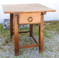 -RARE TABLE De CHANGEUR HAUTE EPOQUE XVII PIN TABLE DE BANQUIER Dans Son Jus    E - Tables & Pedestals