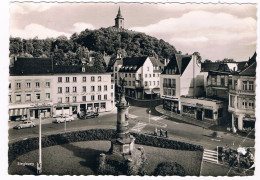 D-15291  SIEGBURG : Blick Auf Kriegerdenkmal, Markt U. Michaelisberg - Siegburg