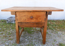 -RARE TABLE De CHANGEUR HAUTE EPOQUE XVIIe PIN TABLE DE BANQUIER Dans Son Jus   E - Tables & Pedestals