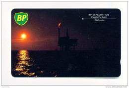 UNITED KINGDOM (OIL/GAS RIG USE) - GPT Magnetic Phonecard   Used - [ 2] Oil Drilling Rig