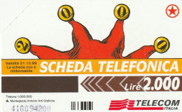 SCEDA TELEFONICA - JOLLY (2 SCANS) - Publieke Thema