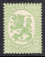 Finland 1917 Standing Lion Definitive Stamp In Mounted Mint - Neufs