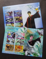 Taiwan Novel Harry Potter 2004 Movie Owl Bird Magic Monster (ms) MNH - Unused Stamps