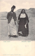 Egypte - Alexandrie - Couple Arabe - Pierre Agopian - Carte Postale Ancienne - Alejandría