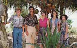 Bonaire-George And Joanne Cooper & Family/ Trans World Radio - Antique Postcard - Bonaire