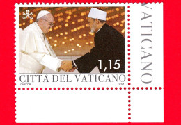 Nuovo - MNH - VATICANO - 2021 - Pontificato Di Papa Francesco – Con Grande Imam Di Al-Azhar Aḥmad Al-Ṭayyib – 1.15 - Unused Stamps