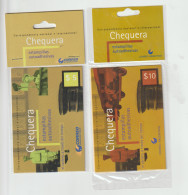 Argentina 1998 Booklets  Chequeras $ 5 , $ 10, $ 20 And $ 50  In Original Packaging  MNH - Postzegelboekjes