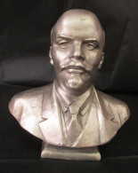 V. ILIC LENIN RUSSIA, COMMUNIST LEADER, BUST SCULPTURE - Metal