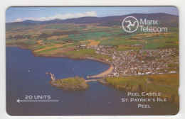 Isle Of Man  Phonecard - Peel Castle  Superb Mint  Code 5IOMA - Isle Of Man