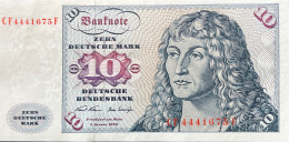 Germany 10 Mark, P-31a (02.01.1970) - About Uncirculated - 10 DM