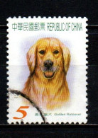 TAIWAN - 2006 - Golden Retriever - USATO - Oblitérés