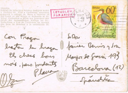 50668. Postal Aerea PRAHA (Checoslovaquia) 1967. Gruta Tumbas Reyes Bohemia  En St. Vito Catedral - Lettres & Documents