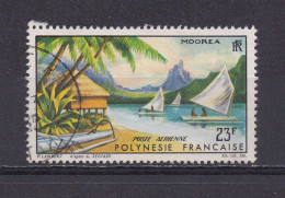 POLYNESIE FRANCAISE 1964 PA N°9 OBLITERE PAYSAGE - Used Stamps
