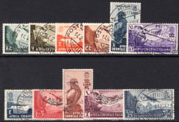 Italian East Africa 1938 Air Set Fine Used. - Italian Eastern Africa