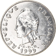 Monnaie, French Polynesia, 20 Francs, 1999, Paris, TTB, Nickel, KM:9 - Polynésie Française