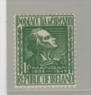 Irl Mi.Nr. 110/ IRLAND -  James Clarence Mangan ** MNH - Unused Stamps